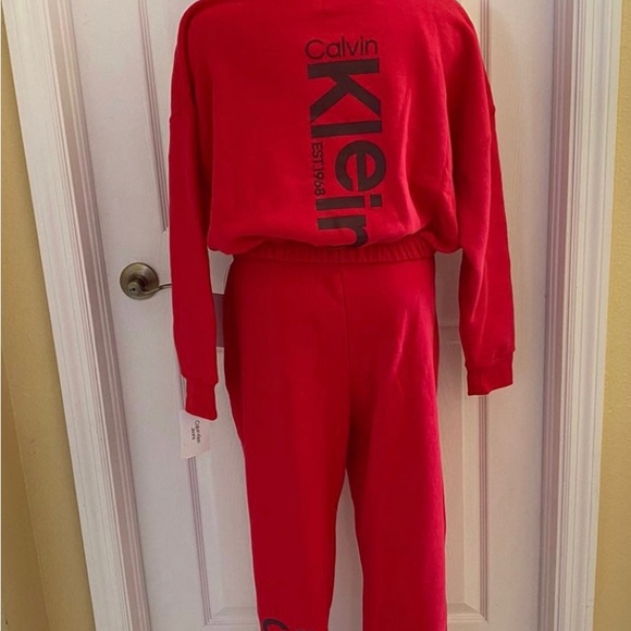 New women’s Calvin Klein Sz XS-S hoodie, sweatpants sweatsuit - Picture 1 of 5